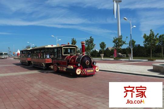 那香海國際旅游度假區(qū)看房小火車 （2015-01-05）