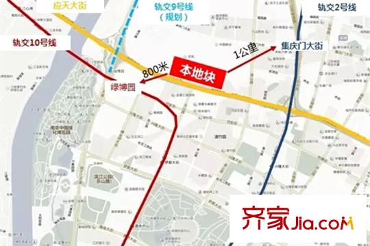 北辰G10地塊交通圖