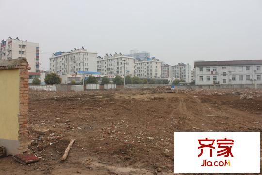 金輕鄭和南路地塊工地尚未動(dòng)工（2015-1-6）