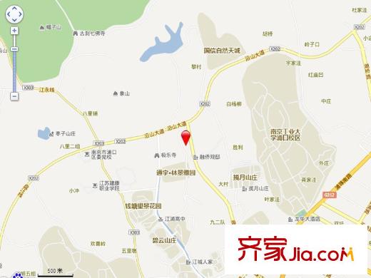 明發(fā)香山郡交通圖