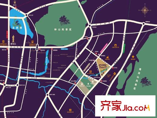 中海國際社區(qū)交通圖