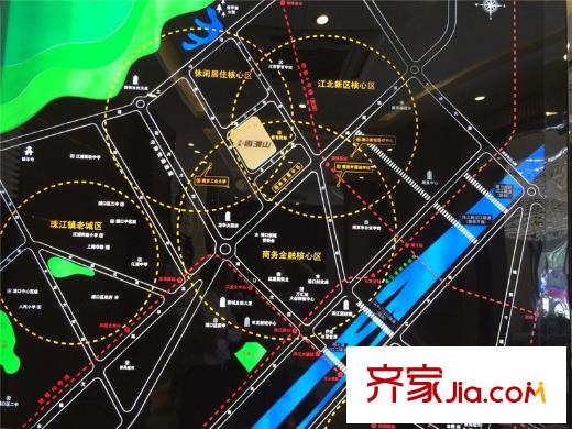 美麟香漫山交通區(qū)位圖展示