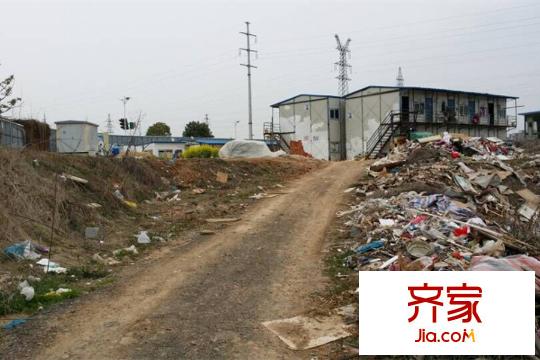 旭輝銀城白馬瀾山工地道路（2015-03-26）