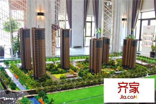 招商雍和府沙盤整體實(shí)景（2015-10-27）