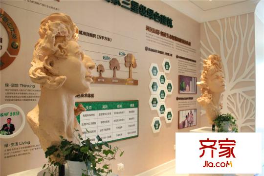招商雍和府售樓處品牌歷程墻（2015-10-27）