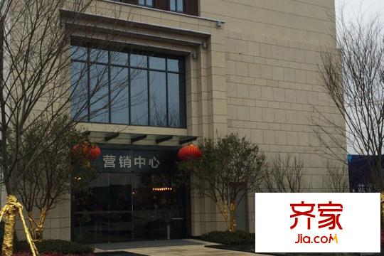 銀城藍(lán)溪郡售樓處實(shí)景（2015-3-11）