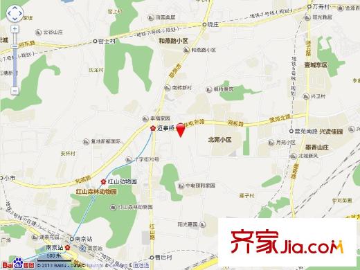 中電頤和府邸交通圖