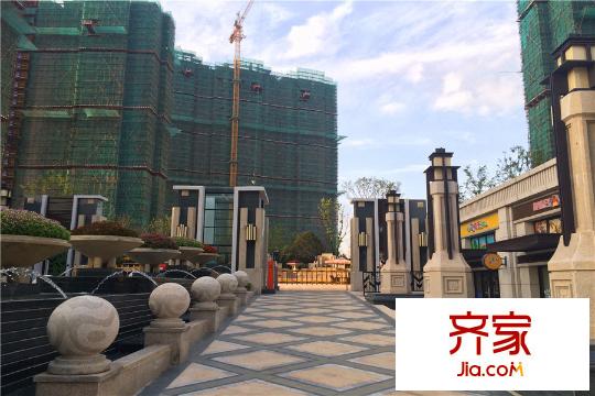 中國鐵建青秀城景觀園林綠化入口（2015-09-10）