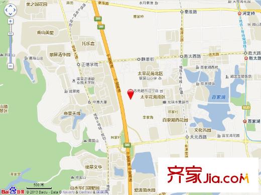 中航樾府交通圖