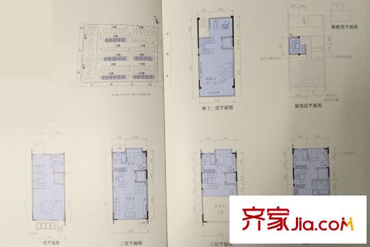 漣城一期別墅D1-D10幢標(biāo)準(zhǔn)層戶型 4室3廳5衛(wèi)1廚