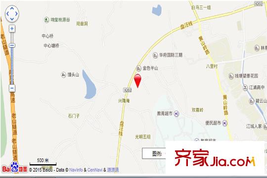 萬科璞悅山交通圖