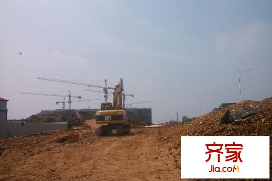 萬科璞悅山施工現(xiàn)場（2015-09-01）