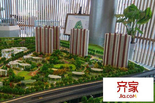 保利西江月現(xiàn)場沙盤圖 2015.7.2