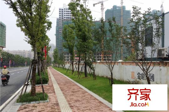 金地湖城藝境項目現(xiàn)場（2015-7-13）