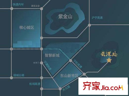 鴻信云深處交通圖