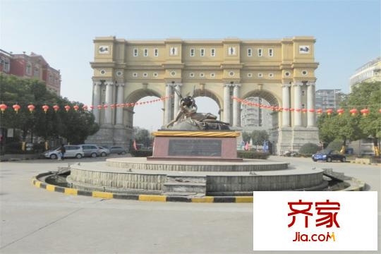 綠城玫瑰園小區(qū)內(nèi)部景觀（2015-03-19）