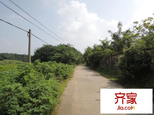 天生御景項目道路外景（2014-08-22 ）