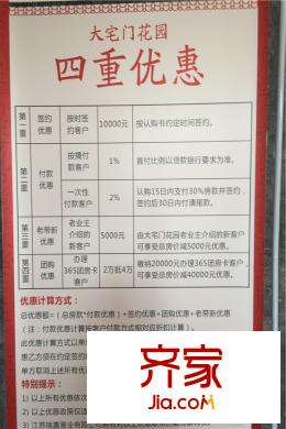 鴻信大宅門優(yōu)惠（2015-6-2）