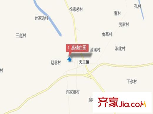 高德莊園交通圖