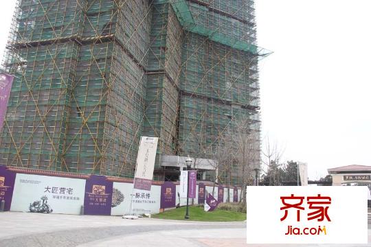 明月天瓏灣工地一角（2015-3-11）