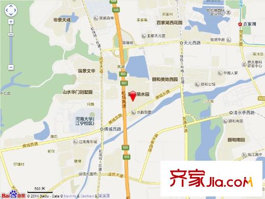 愛濤漪水園別墅交通圖