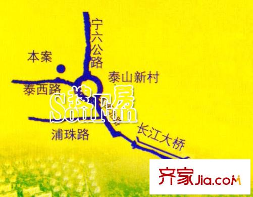 金泉泰來苑交通圖