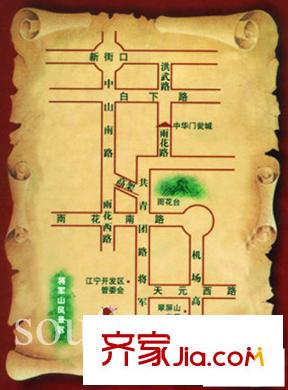 立信瑞景文華交通圖