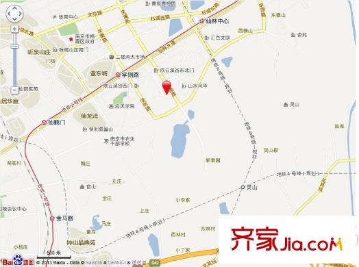 依云溪谷交通圖