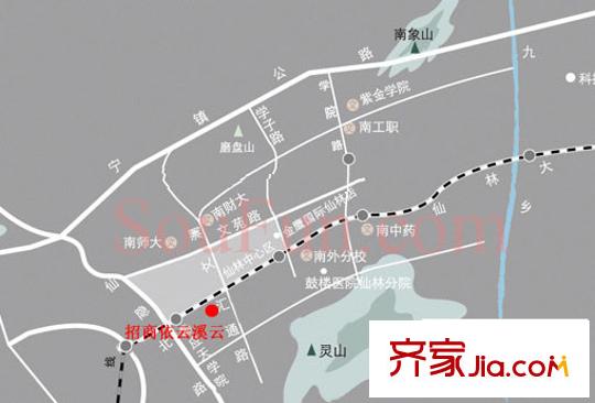 依云溪谷交通圖