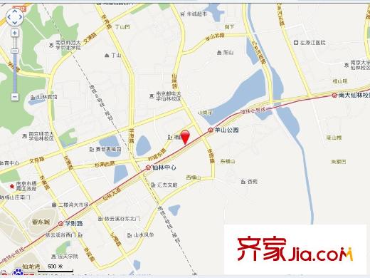 棲園交通圖交通示意圖