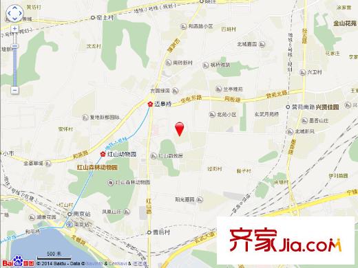 中電頤和家園交通圖