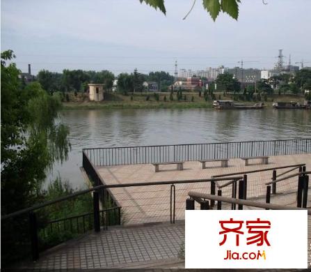 水月秦淮外景圖