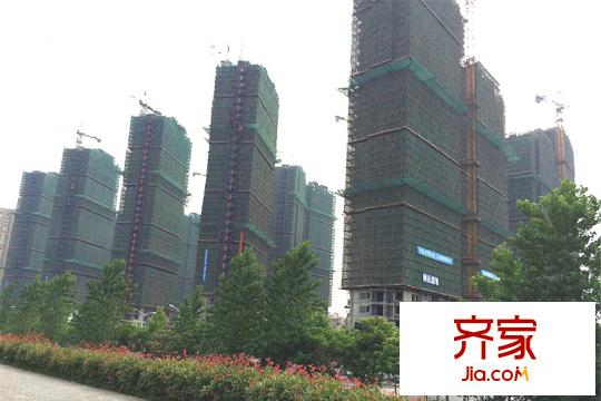 蘇寧威尼斯水城在建十二街區(qū)2015.6.9