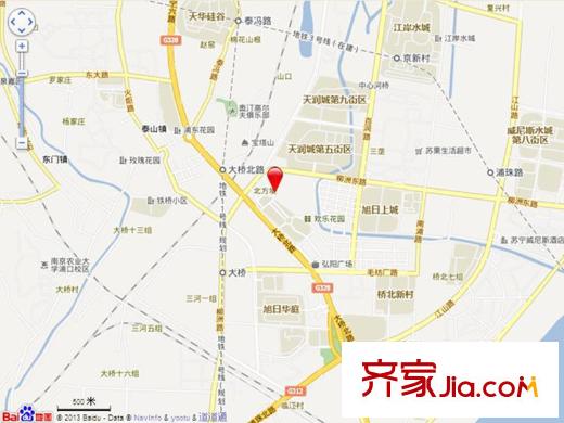 弘陽(yáng)旭日上城交通圖