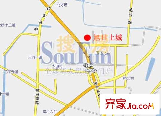 弘陽(yáng)旭日上城交通圖