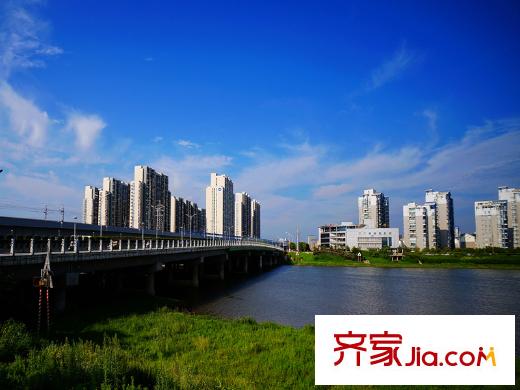 朗詩玲瓏嶼周邊牛首山河大橋