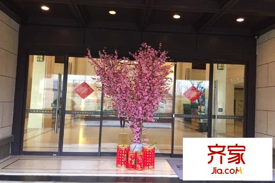 朗詩玲瓏嶼售樓處一角（2015-3-10）