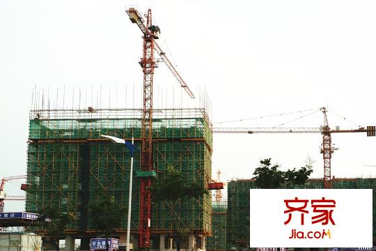 冠城大通藍(lán)郡B組團(tuán)在建情況（2015-9-11）