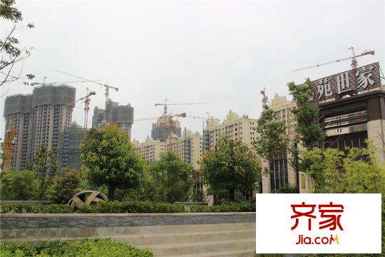鑫苑世家工地遠(yuǎn)景圖