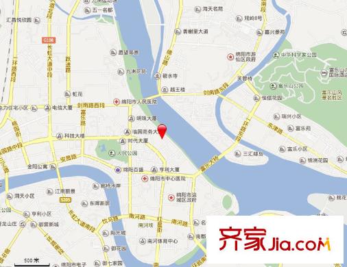 嘉來(lái)盛世華庭交通圖