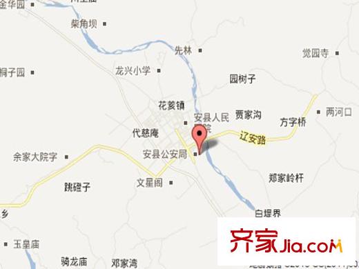 美林西岸交通圖