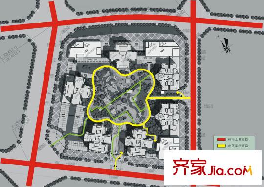 凱泰歐城交通分析圖