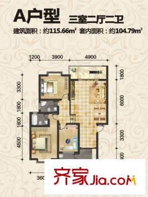 雙語雅苑戶型圖_03_1