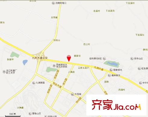 雙語雅苑交通圖