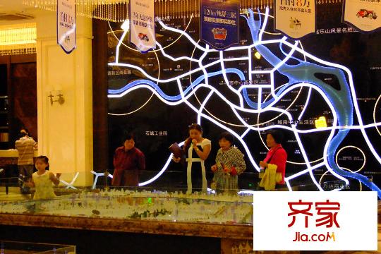 電建地產(chǎn)海賦長興海賦長興沙盤和區(qū)位圖