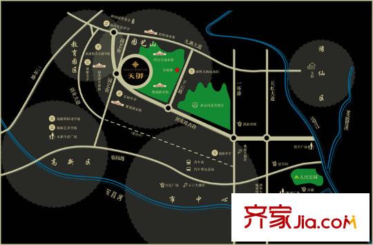 辰興天御  區(qū)位圖