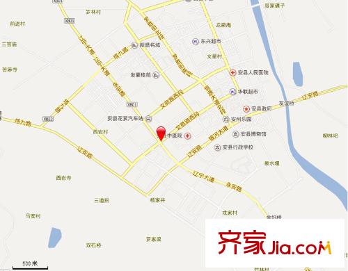 帝豪金城交通圖