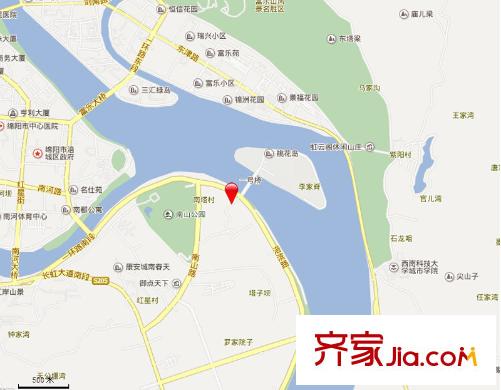 樹(shù)高威尼斯城交通圖