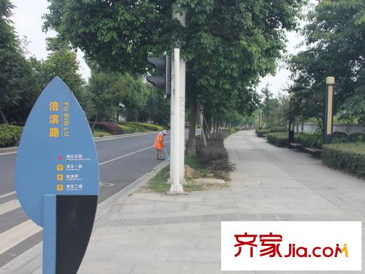 樹高威尼斯城路牌