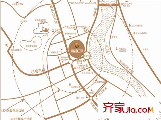 中瑋海潤(rùn)廣場(chǎng)地圖